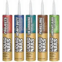 Construction Adhesives, Liquid Nails, Projects, Heavy, Paneling