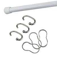 Shower Rods, Hooks and Accessories