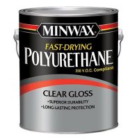 Minwax protective finish Clear Polyurethane and Polycrylic Satin, Semi-Gloss, Gloss
