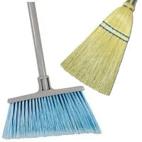Sweep Brooms, corn, whisk, Angle, 