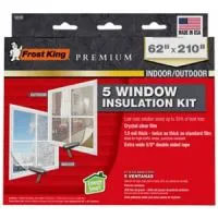 Indoor and Outdoor Window Insulator Kits