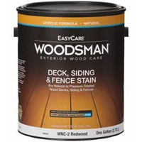 Woodsman Deck, Siding, and fence Stain Exterior Oil and Acrylic Solid, Semi-Transparent