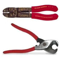 Electrician Tools Wire Strippers and Cable Cutters