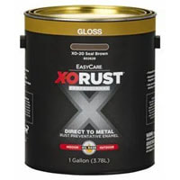 X-O Rust Rust- Preventative direct-to-metal paint and primer in one Interior and Exterior Oil Satin, Gloss