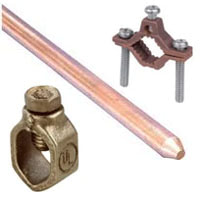 Grounding Rods and Clamps