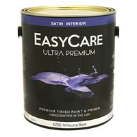 Easycare Ultra Premium paint-and-primer in one Interior and Exterior Latex flat, Eggshell, Satin, Semi-Gloss, Gloss
