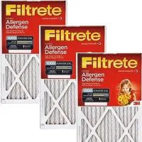 Pleated Furnace Filters, Standard, Dust-Reduction, Allergen Defense, 
