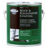 Fibered roof and foundation Coatings