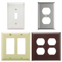 Electrical Wiring Wall Plates for Toggle and Receptacle Outlets