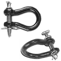 Anchor Shackle with Pin, Straight Clevis, 