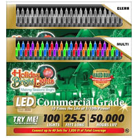 Commercial-Grade T5 Christmas Icicle Light Sets