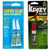 super glue and krazy glue