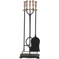 Fireplace Tool Sets, Including Brushes, Shovels, Pokers, Tongs, Stands, and Buckets