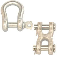 Anchor Shackle with Pin, Straight Clevis, 