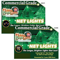 Commercial-Grade Mini LED Christmas Net Light Sets
