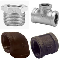BLACK AND GALVANIZED FITTINGS​