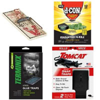 Mouse Traps and Poison, Rodent Control
