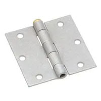Door Hinge Interior and exterior, Surface-Mounted Hinge, Non-Mortise, Square Corner , Round-Edge,