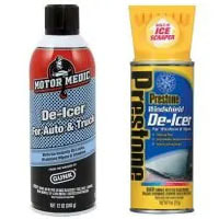 Windshield and lock De-Icers