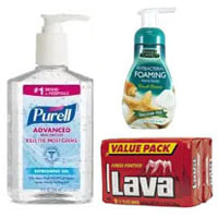 Hand Soap and Sanitizers